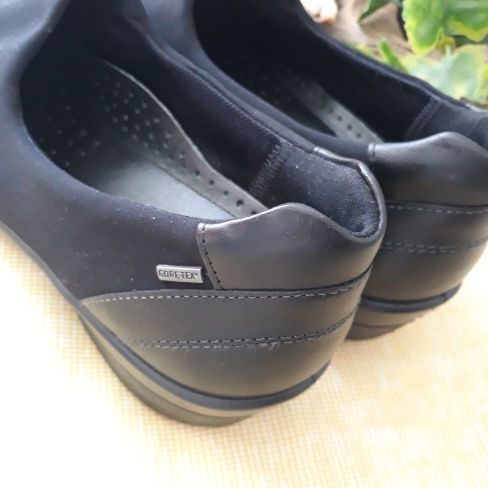 Ecco soft shock point black women's shoes size 41 - Picture 3 of 8